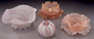(4) Glass items,