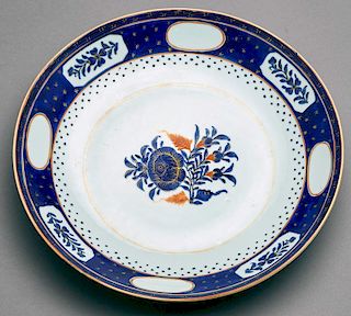 (8) Chinese export porcelain plates,
