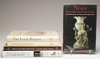 ASSORTED POTTERY REFERENCE VOLUMES, LOT OF FIVE