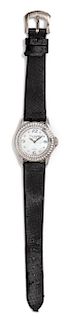 An 18 Karat White Gold and Diamond Ref. 4906G 'Calatrava' Wristwatch, Patek Philippe for Tiffany & Co.,