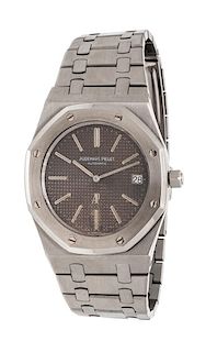 A Stainless Steel 'Royal Oak' "A-Series" Wristwatch, Audemars Piguet,