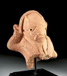Ancient African Nok Terracotta Male Bust, ex-Museum