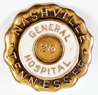 10kt. Gold Hospital Pin