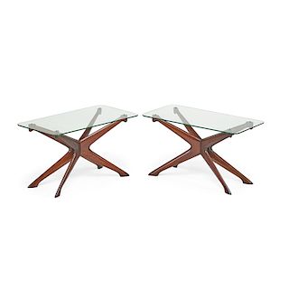 ICO PARISI (Attr.) PAIR OF SIDE TABLES