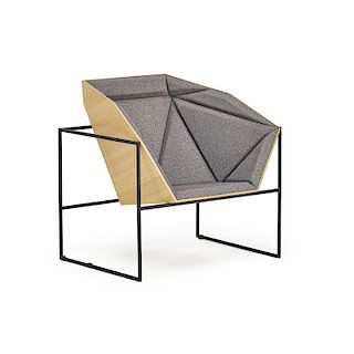 CASSINA PROTOTYPE "FRACTAL" LOUNGE CHAIR
