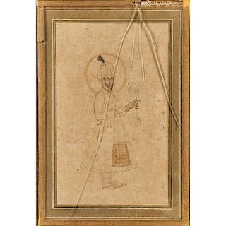 THREE PERSIAN OR INDIAN MANUSCRIPT PAGES