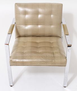 Milo Baughman Mid-Century Modern Armchair