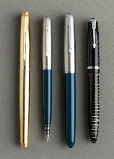 Parker Pens Fountain Pen & Pencil Set Group of 4
