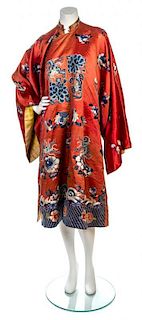 An Orange Silk Kimono,