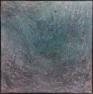 Harry Kramer "Abstraction" Oil on Canvas