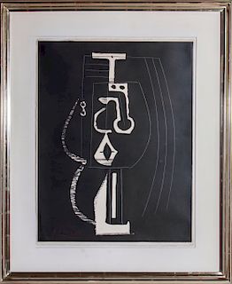Pablo Picasso "Composition" Lithograph 1948