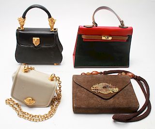 Ladies' Designer Handbags, Group of 4
