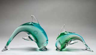 Mid-Century Murano Glass Vincenzo Nason Dolphins