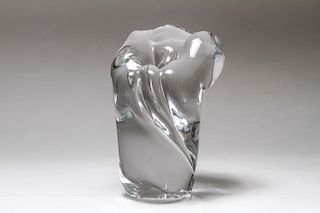 Freeform Art Glass Sculpture Paperweight