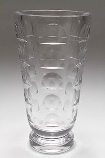 Orrefors Simon Gate "1000 Windows" Glass Vase