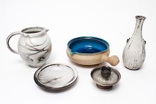 Mid-Century Modern Kahler Keramik Pottery 5 Pieces