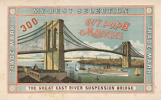 The Great East River Suspension Bridge - Brooklyn Bridge