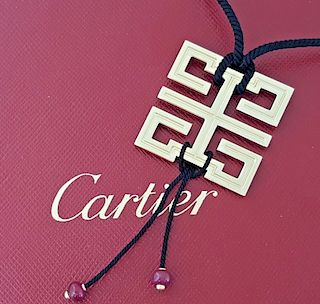 Cartier Le Baiser Dragon Ruby Pendant / Necklace 20"
