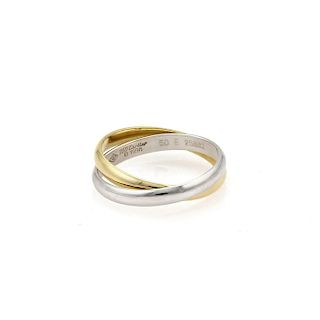 Cartier 18k Gold 2.5mm Double Interlaced Band Ring