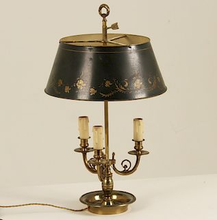 FRENCH BRONZE BOUILLOTTE LAMP