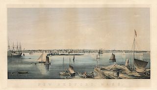 J.  Foxcroft Cole - New Bedford, Mass - Lithograph