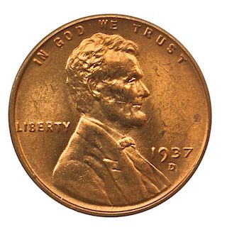 U.S. 1937-D 1C COINS