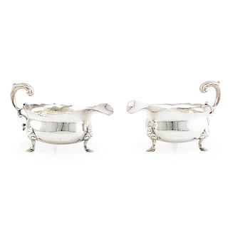 TIFFANY & CO. STERLING SILVER SAUCE BOATS