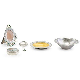 AMERICAN SILVER & ENAMELED ARTS & CRAFTS
