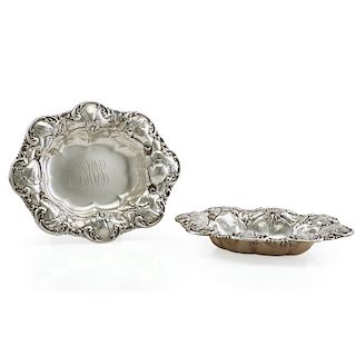 PAIR OF WHITING STERLING SILVER FRUIT BOWLS