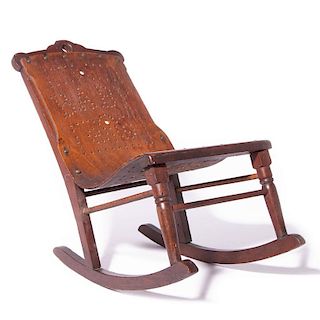 Late 19th century child's chair.