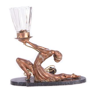 Art Deco lamp.