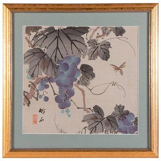 A 20th century Japanese woodblock print.