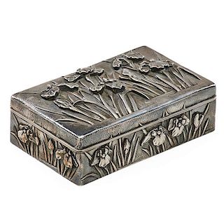 CHINESE EXPORT SILVER BOX
