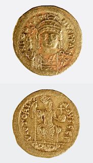 Byzantine Gold Solidus of Justinian II - 4.4 g