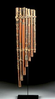 Nazca Reed & Textile Pan Pipes