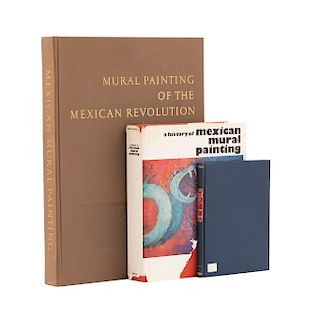 Alfaro Siqueiros, David / Rodríguez, Antonio. El Muralismo de México / Mural Painting of the Mexican Revolution... Piezas: 3.