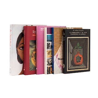 Carranza, Magda / Ovalle, Ricardo / Rodríguez Prampolini, Ida. Libros sobre Mujeres Surrealistas Mexicanas Piezas: 6.