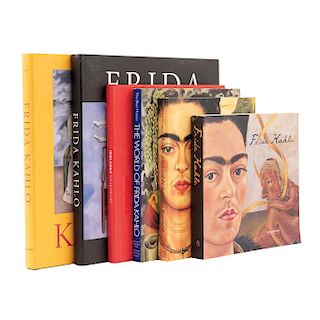 Monsiváis, Carlos / Lozano, Luis-Martín / Chadwick, Whitney / Billeter, Erika. Libros sobre Frida Kahlo. Pzs: 6.