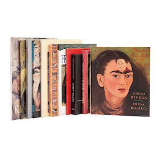 Richmond, Robin / Montana Turner, Robyn / Burrus, Christina / Goldstein... Libros sobre Diego Rivera y Frida Kahlo. PZs: 11.