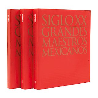 Siglo XX: Grandes Maestros Mexicanos. México: MARCO, 2002-2003. Piezas: 3.