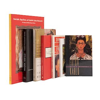 Waberer, Keto von / Drucker, Malka / Le Clézio, J.M.C. / Flores Guerrero, Raúl / Burrus, Christina. Libros sobre Diego Rivera. Pzs: 7.