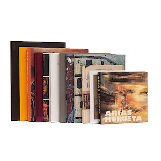 Castro Leñero, Alberto / Debroise, Olivier / Blanco, Alberto... Libros de Artistas Contemporáneos Mexicanos. Piezas: 12.