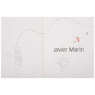 Javier Marín, 3 de 3. Italia: Barbara Paci, 2008. Firmado por el Artista.