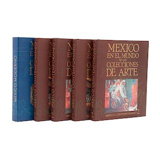México en el Mundo de las Colecciones de Arte. México Moderno / México Contemporáneo. México, 1994. Piezas: 5.