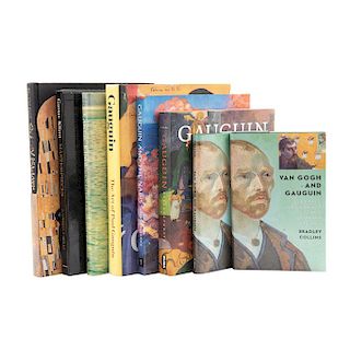 Brettell, Richard / Childs, Elizabeth C. / Eldridge, Arthur / Stephan, Koja... Libros sobre Paul Gauguin y Gustav Klimt. Piezas: 8.