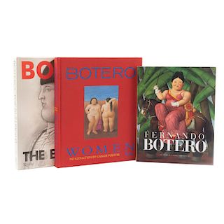 Caballero Bonald, José Manuel. Botero, Women / Botero, the Bullfight / Fernando Botero, 50 años de Vida Artística. Piezas: 3.