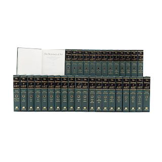 Turner, Jane (Editor). The Dictionary of Art. New York: Macmillan Publishers Limited, 1996. Tomos I - XXXIV. Piezas: 34.