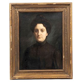 IGNACIO "NACHO" ROSAS (MEXICO, 1880-1950). PORTRAIT OF A LADY. 