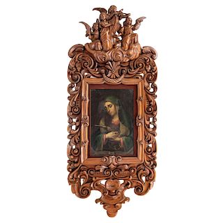 OUR LADY OF SORROWS. MEXICO, 19TH CENTURY. 