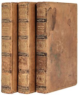 Smith, Adam. An Inquiry into the Nature and Causes of the Wealtyh of Nations. London: Printed for G. Walker..., 1822. Piezas: 3
.